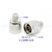 NK-N1F0 N公頭轉F母頭接頭 N公轉F母 N/F-JK 手機 4G/3G/ 亞太 訊號放大器 手機增波器 強波器 大哥大 用同軸電纜接頭